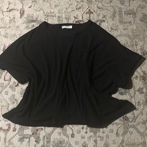 Carly Jean Los Angeles relaxed fit black top size small